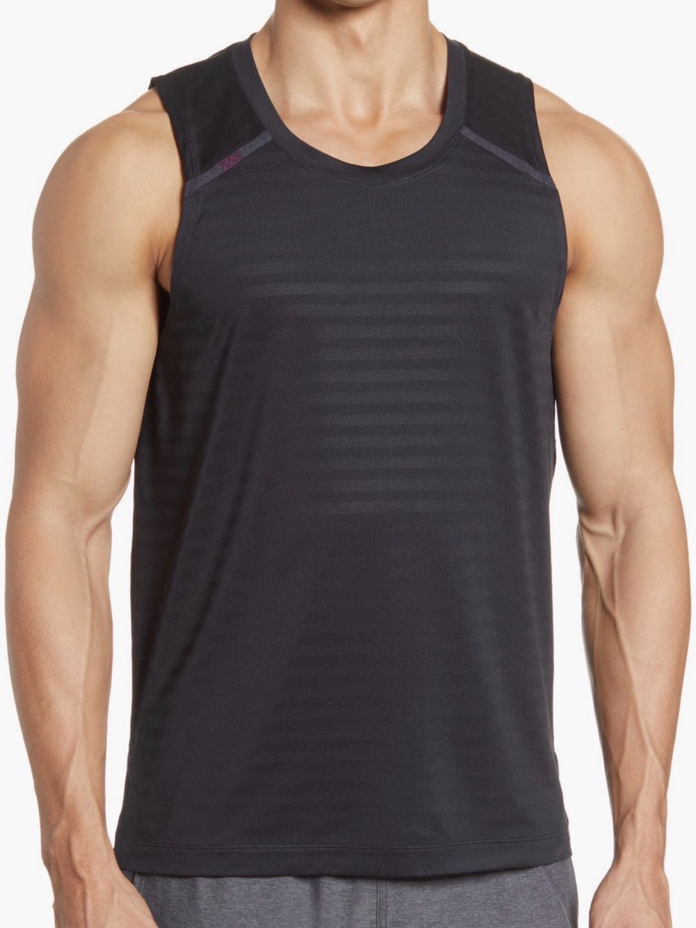 RHONE Men’s Black Rhône Swift Performance Muscle tank athletic no tags
